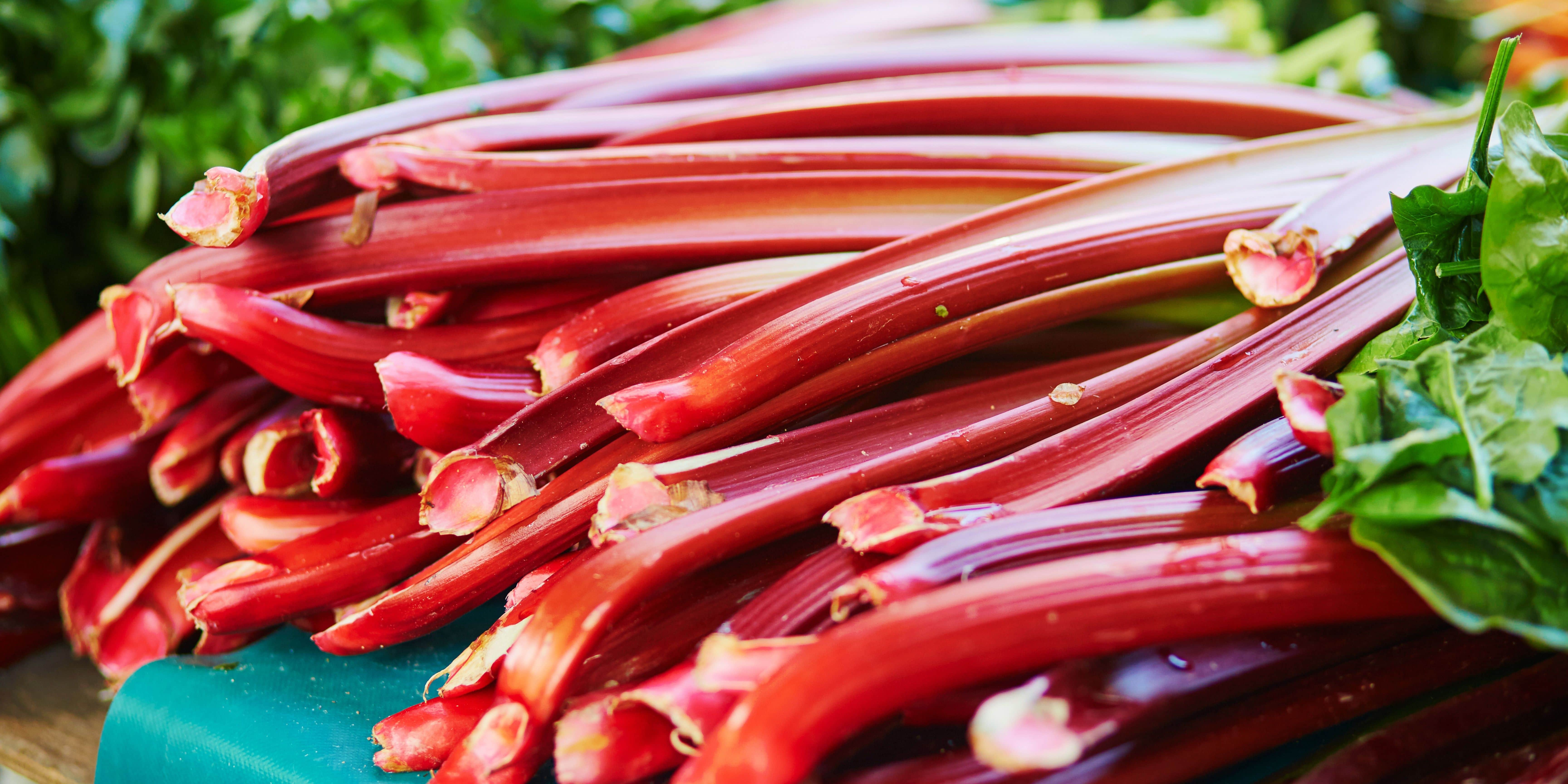 Fresh Produce: Rhubarb Stems